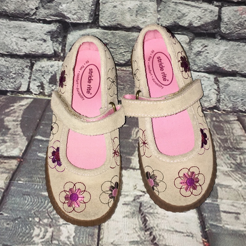Stride Rite Alysia Mary Jane Shoes Kids Size 10